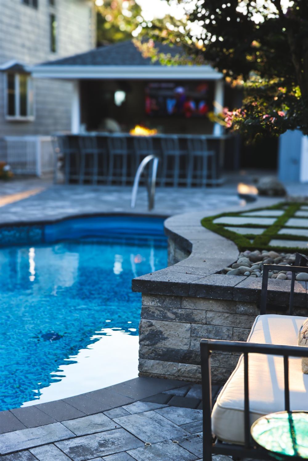 Fire Feature Patio & Outdoor Kitchen, photo 2
