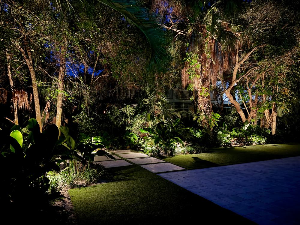 Tropical Garden & Putting Green After Dark, photo 3
