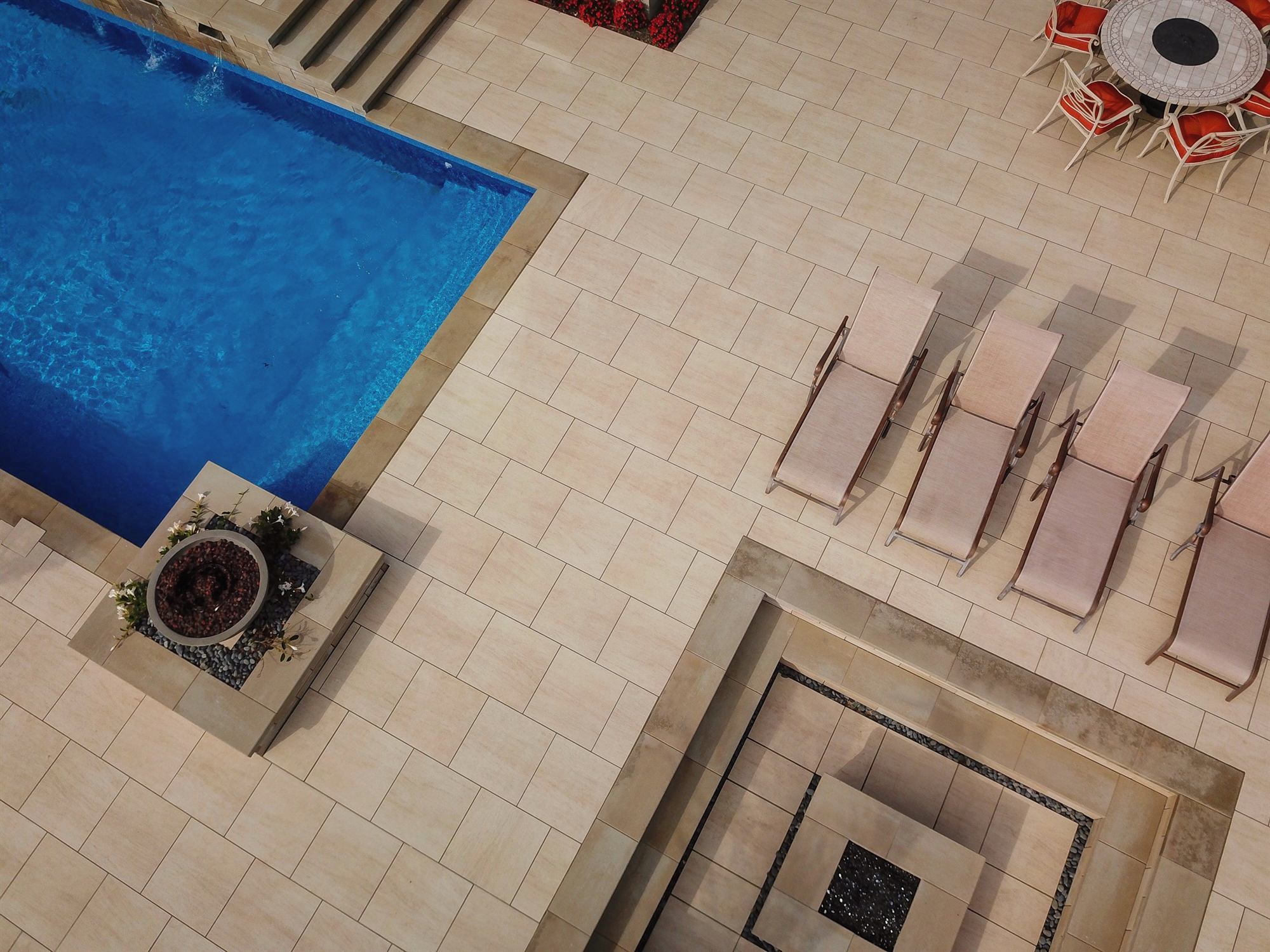 Waterfront Pool & Fire Pit